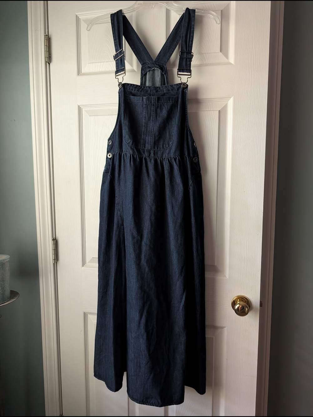 BloomChic Denim Overall Dress